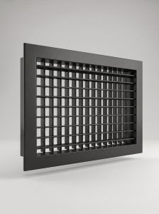 Решетка АДН черная RAL9005 ADN