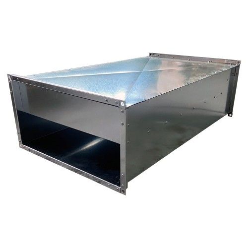 Шумоглушитель для прямоугольного воздуховода N 6-5030 (500х300х600(длина) присоединительный размер 500*300)