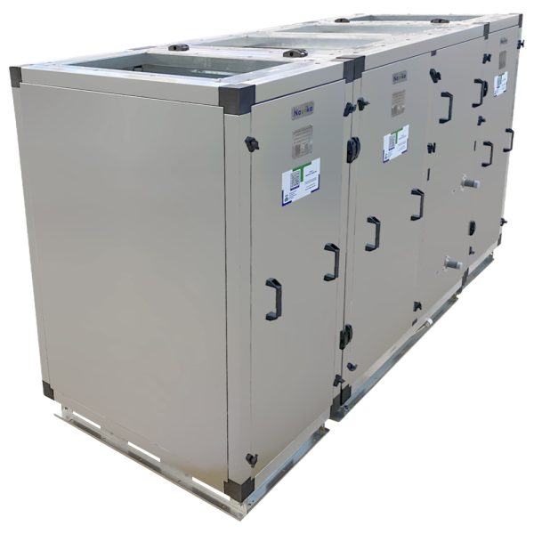 Установка вентиляционная приточно-вытяжная Node1-4500(50c)/RP,VEC(B355),W2 Vertical с БЕЛЫМ пультом TS4w